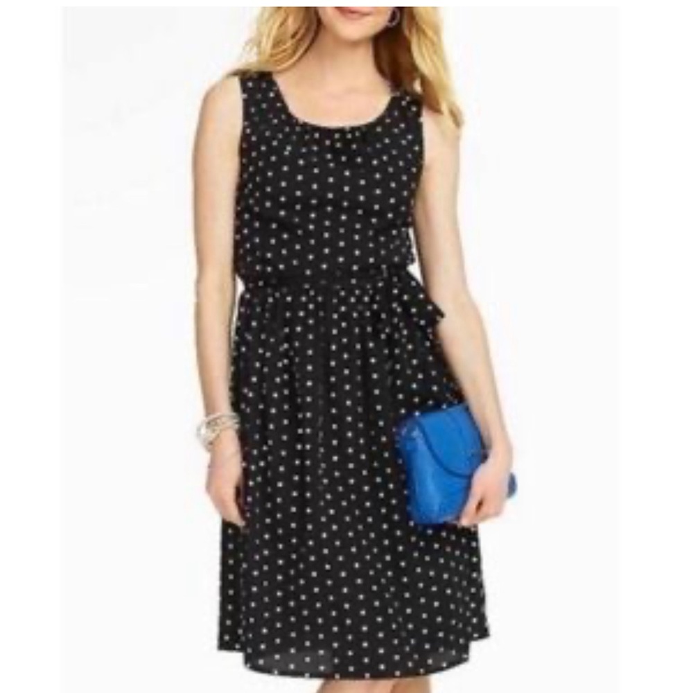 Talbots size 6 polka dot dress